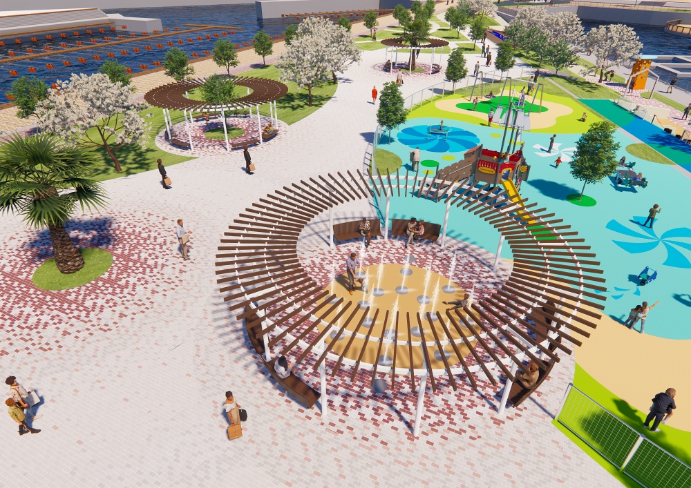 MITSUI OUTLET PARK マリンピア神戸_LAGOON COMMUNITY PARK